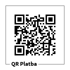 QR kód pro darování